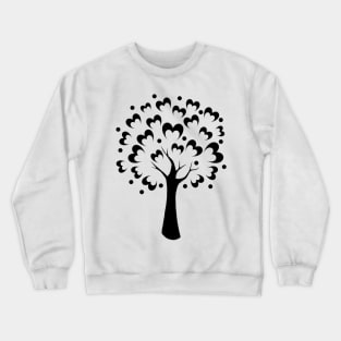 Tree professional Art logo design Crewneck Sweatshirt